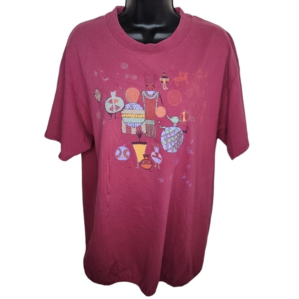 Nancy Lenches "Shields"  Vintage t-shirt size Large